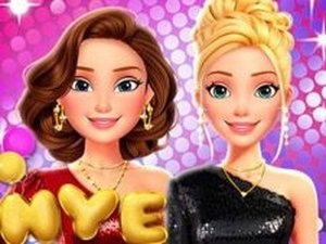 Ellie NYE Sequin Party Dress Up Game - Fashion Dress Up Game