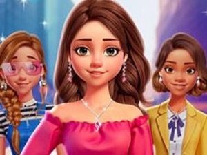 Celebrity Casual Trendy Look Dress Up Game