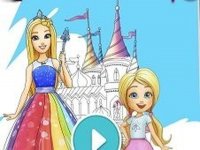 Barbie Coloring Fun Online Game