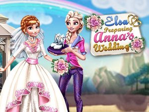 Eliza Preparing Annie's Wedding Online Dress-Up Game