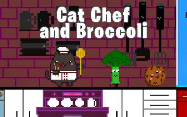 Cat Chef and Broccoli - Escape Adventure Online Game