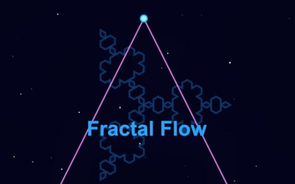 Fractal Flow Cosmic Geometry Puzzle Online Game