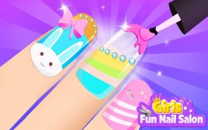 Girls Fun Nail Salon: Nail Art Makeover Online Game - Makeover Game