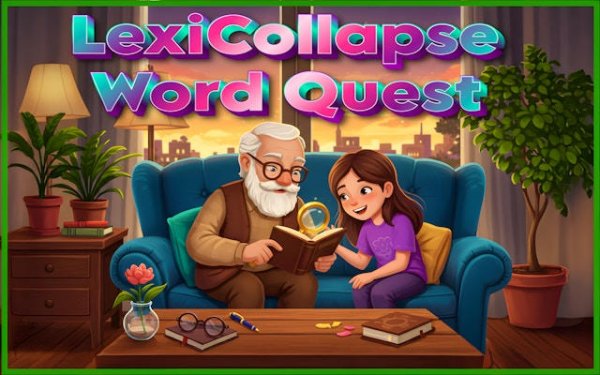 LexiCollapse: Word Quest Puzzle Game Online