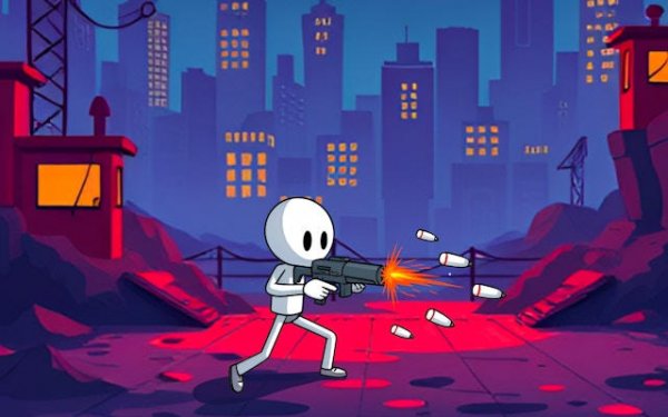RicoBullet - Ricochet Shooting Puzzle Game