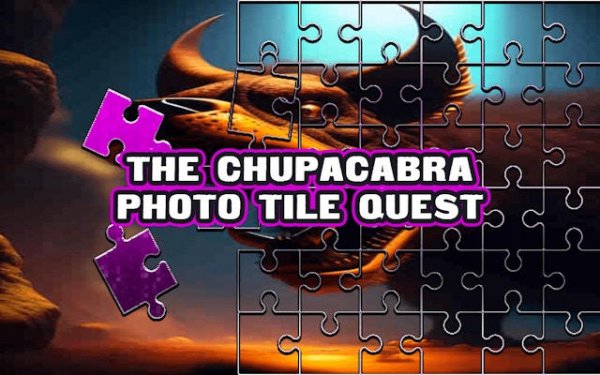 The Chupacabra Photo Tile Quest Puzzle Game