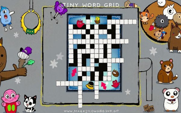 Tiny Word Grid: Crossword Puzzle Game Online