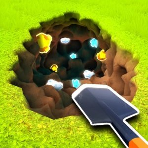 Hole Digger Online Arcade Game