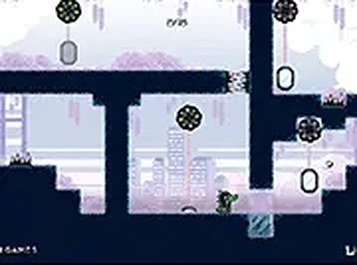 Reflective Path Puzzle Game