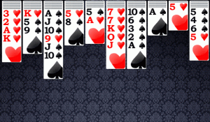 Solitaire Spider Web Challenge