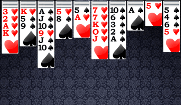 Solitaire Spider Web Challenge